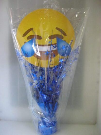 Centre piece 39Cm Blue crying Laughing