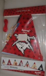 Pirate sharky flag banner 3m