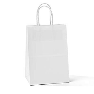 white paper bag