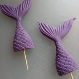 Fondant mermaid tales purple 10 per pack Fun Creations