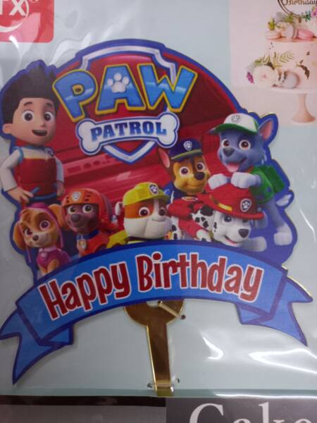 Paw Patrol -Skye  Paw patrol birthday, Paw patrol cake toppers