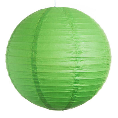 Green Wedding Paper Lanterns