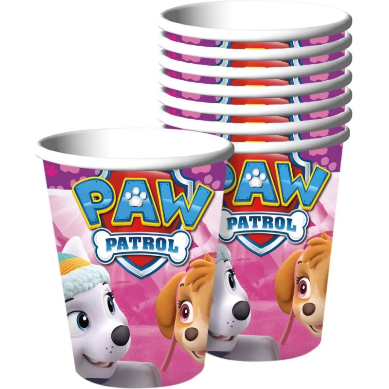 Paw patrol Skye paper cups 8 s Fun Creations