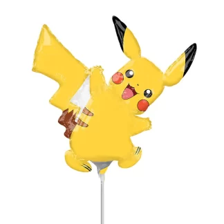 Pokemon Pikachu Mini Foil Mylar Balloon 800x