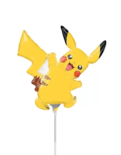 Pokemon Pikachu Mini Foil Mylar Balloon 800x