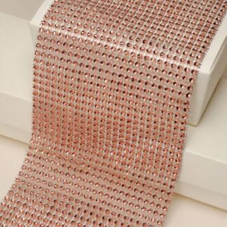 Rose gold bling strip