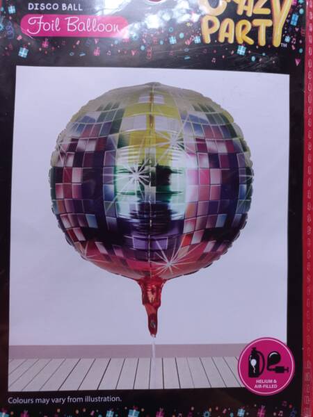 Disco foil balloon – Fun Creations