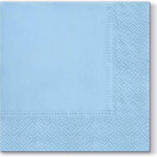 baby blue serviettes