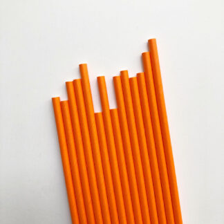 orange straw