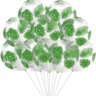 green leave balloon