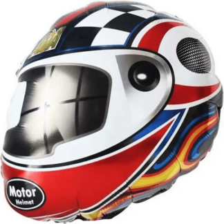 Helmet shape foil balloon