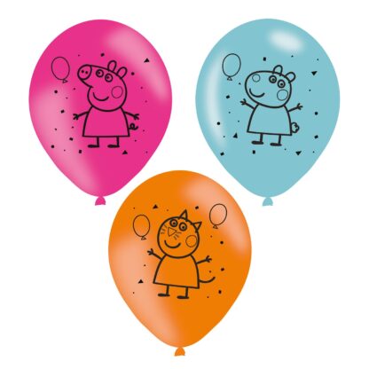 peppa pig latex balloons