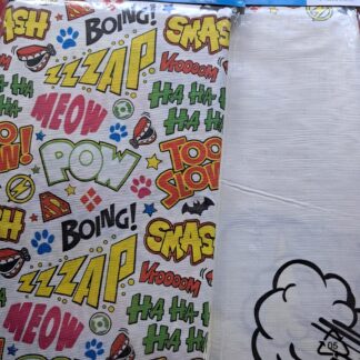 Justice league paper table cover