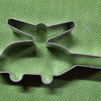 Helicopter theme cookie cutter metal
