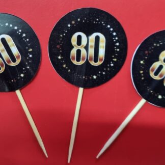 80th Birthday food picks 20's