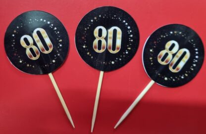 80th Birthday food picks 20's