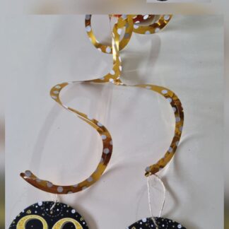 80th Birthday hanging décor strings 2's
