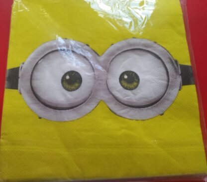 Minion serviettes lunch size 20's