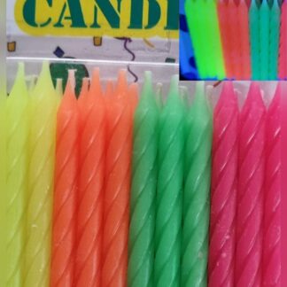 Neon candles 24's