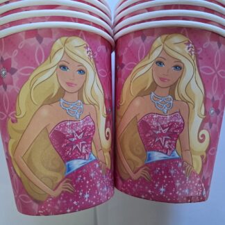 Barbie cups 10's