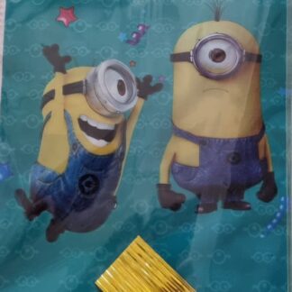 Minion cellophane party bags 10's