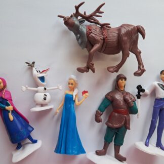 Frozen plastic figurine set 6's