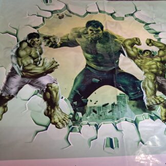 Hulk plastic table cover