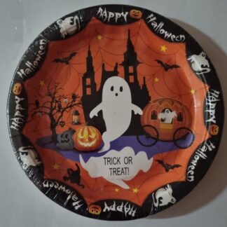 Halloween paper plates big 10's
