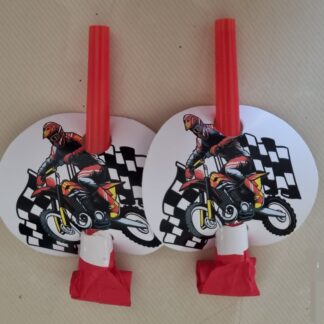 Motorbike theme blow outs 6's