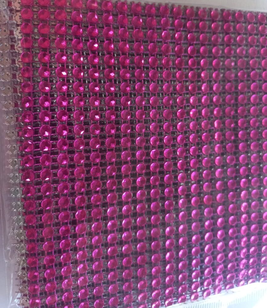 Pink bling strip Pink bling strip