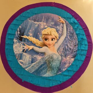Frozen pinata round-sold empty