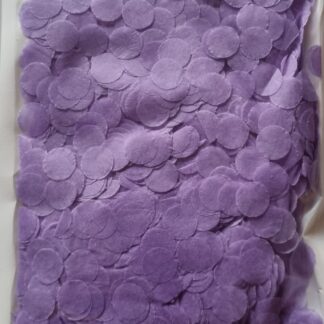Lilac paper confetti 10 gram