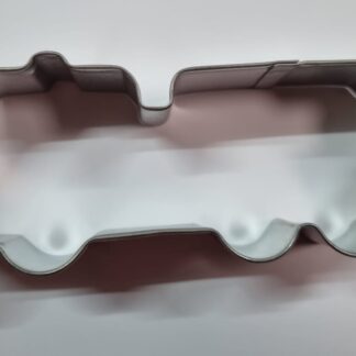 Fire truck shaped cookie cutter metal