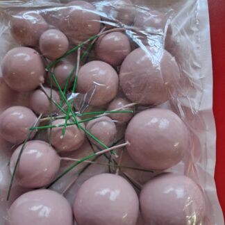 Pinkish purple colour faux cake balls 20's