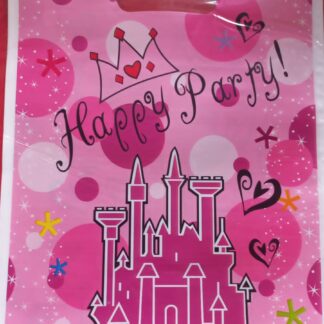 Princess castle theme loot bags 10's