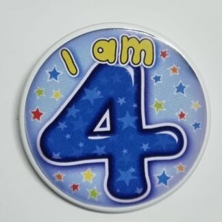 4- Badge blue