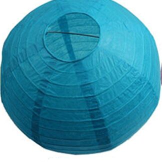 blue lantern 40cm bright