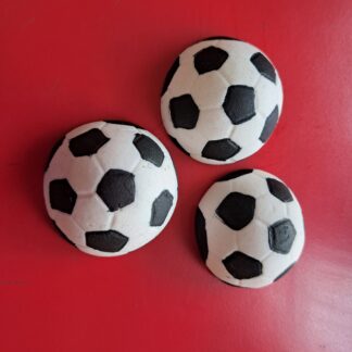 Soccer fondant balls 10's