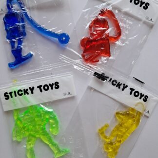 Sticky superhero toys 10's