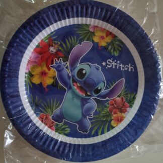 Stitch paper plates small 10's