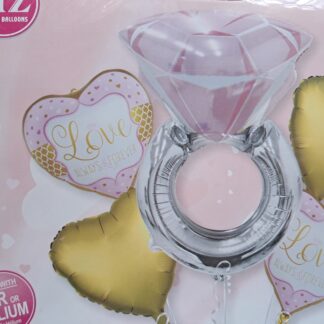 Ring foil balloon set 5 pcs