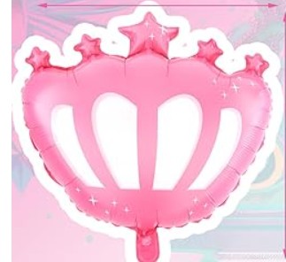 pink crown foil