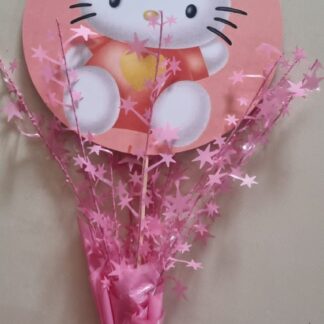 Hello kitty center piece pink