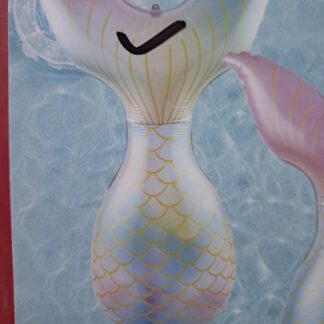 Mermaid tale foil balloon single 1's