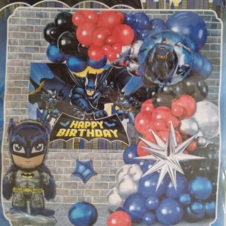 Batman balloon décor set 59 pieces