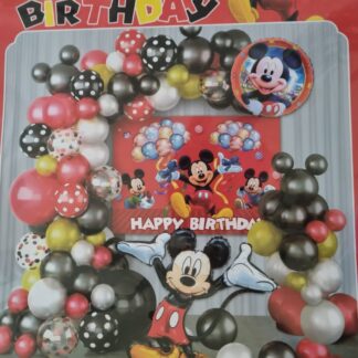 Mickey mouse balloon décor set 79 pcs