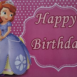 Sofia the 1st cardboard poster