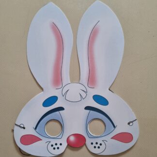 Bunny cardboard masks 6's