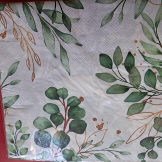Eucalyptus leave serviettes 20's