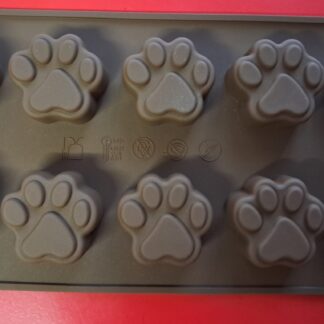 Paw silicon mold